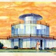 House of Tomorrow color rendering