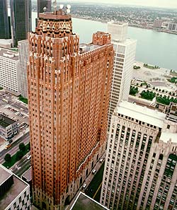 Aerial view of the Guardian Building