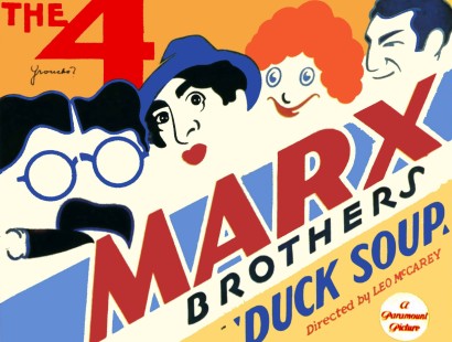 Duck Soup starring the Marx Brothers