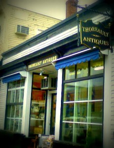 Thoreauly Antiques storefront