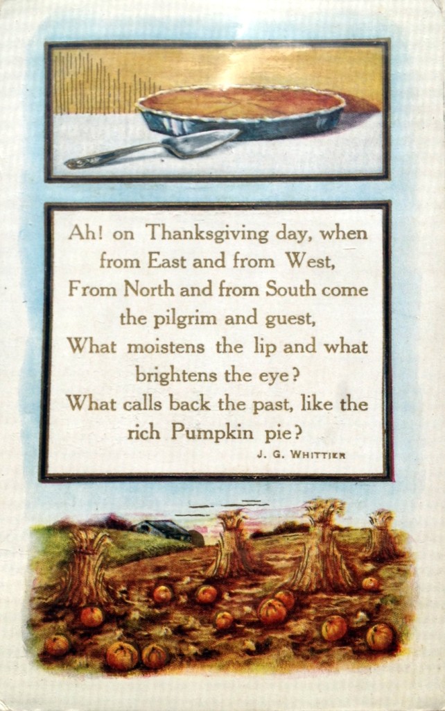 Thanksgiving postcard