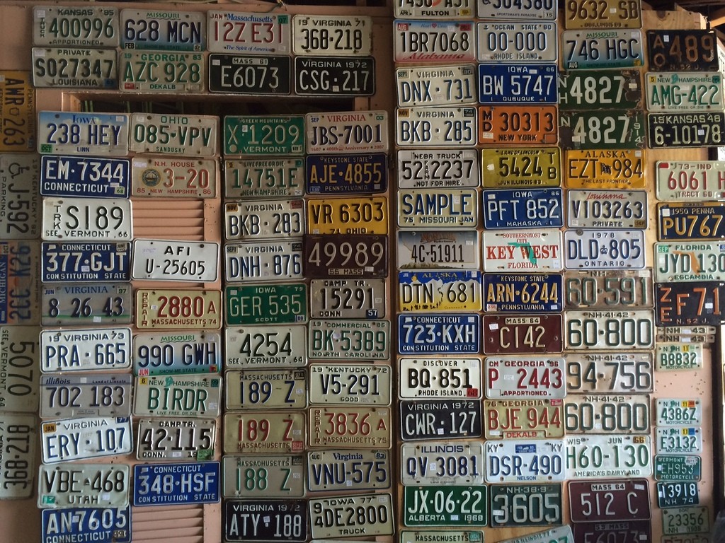 license plates, Newburyport MA