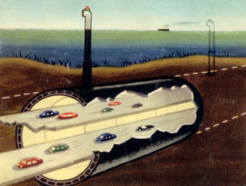 1950 Chunnel, retrofuturism