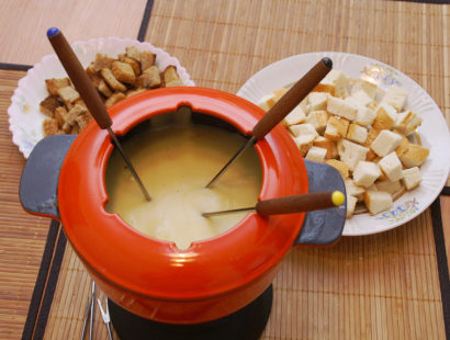 70's food, fondue set