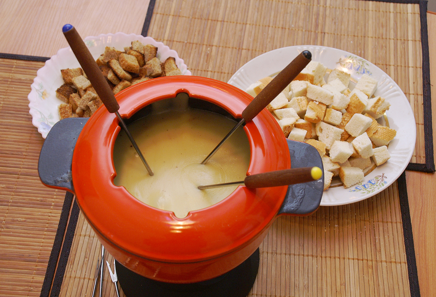 70's food, fondue set