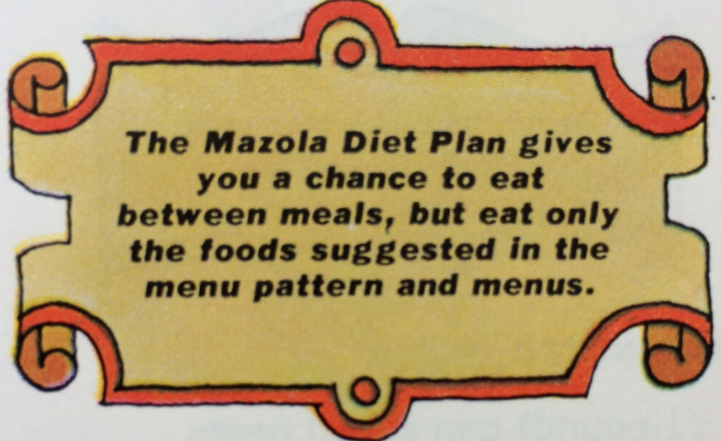 Mazola Diet Plan tip