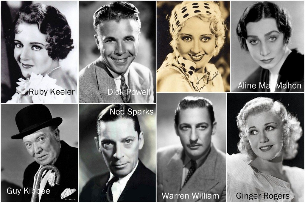 Gold Diggers of 1933 cast