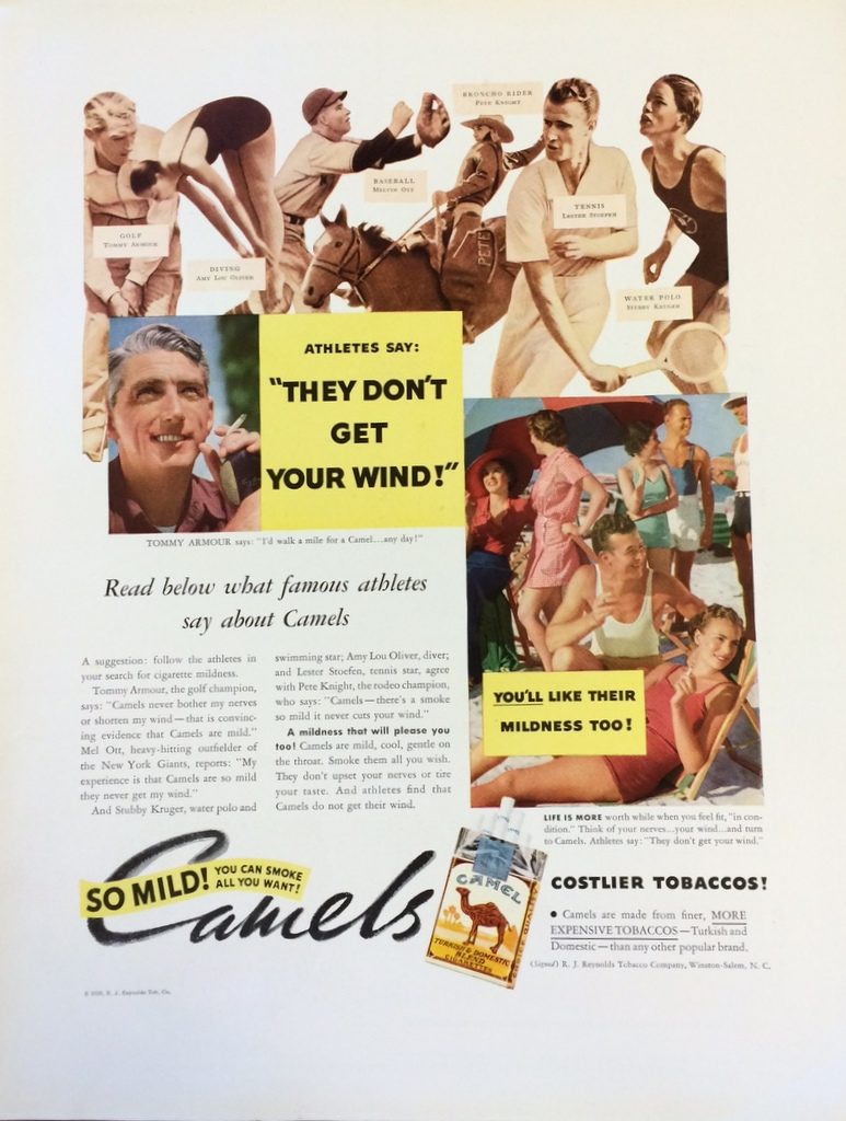 Fortune Mag, July 1935, Camel ad